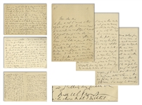 Marcel Proust Autograph Letter Signed From 1909 While Writing In Search of Lost Time -- ...the novel that I have finally begun so tires out my wrist that I no longer write letters...